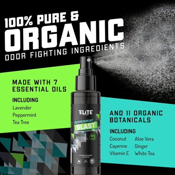 ✨ Elite Sportz Shoe Deodorizer & Foot Spray – 4 oz ✨ - Picture 7 of 7